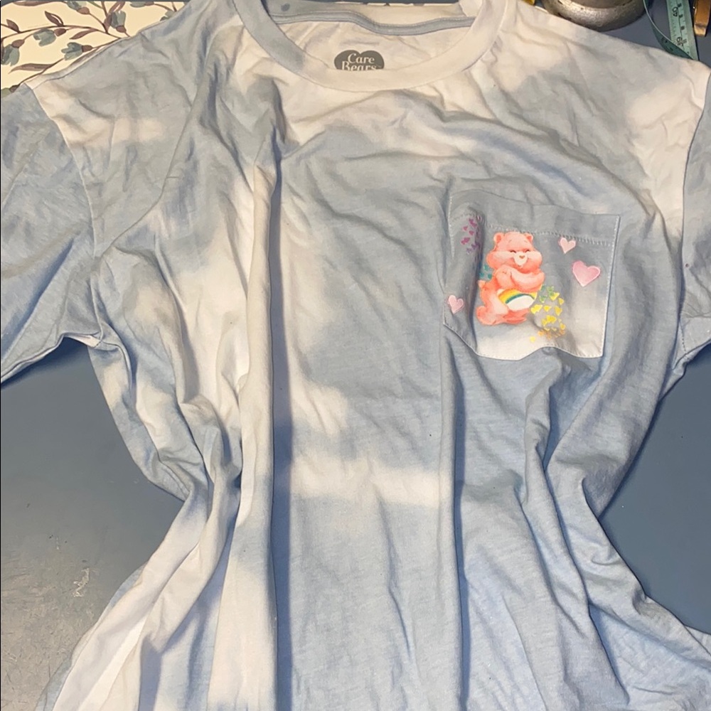 Care Bears Pastel Blue Tee with Cheer Bear